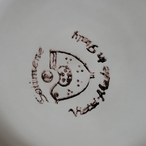 Solimene Pottery Vistri Italy Bread and Butter Plate - Picture 4 of 4